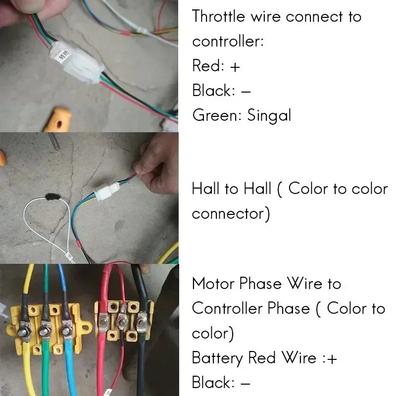 48V 72V 100A 3000W 5000W Ebike Brushless Controller 36Mosfet Controller for Electric Motorcycle Scooter Cargo Motor Kit