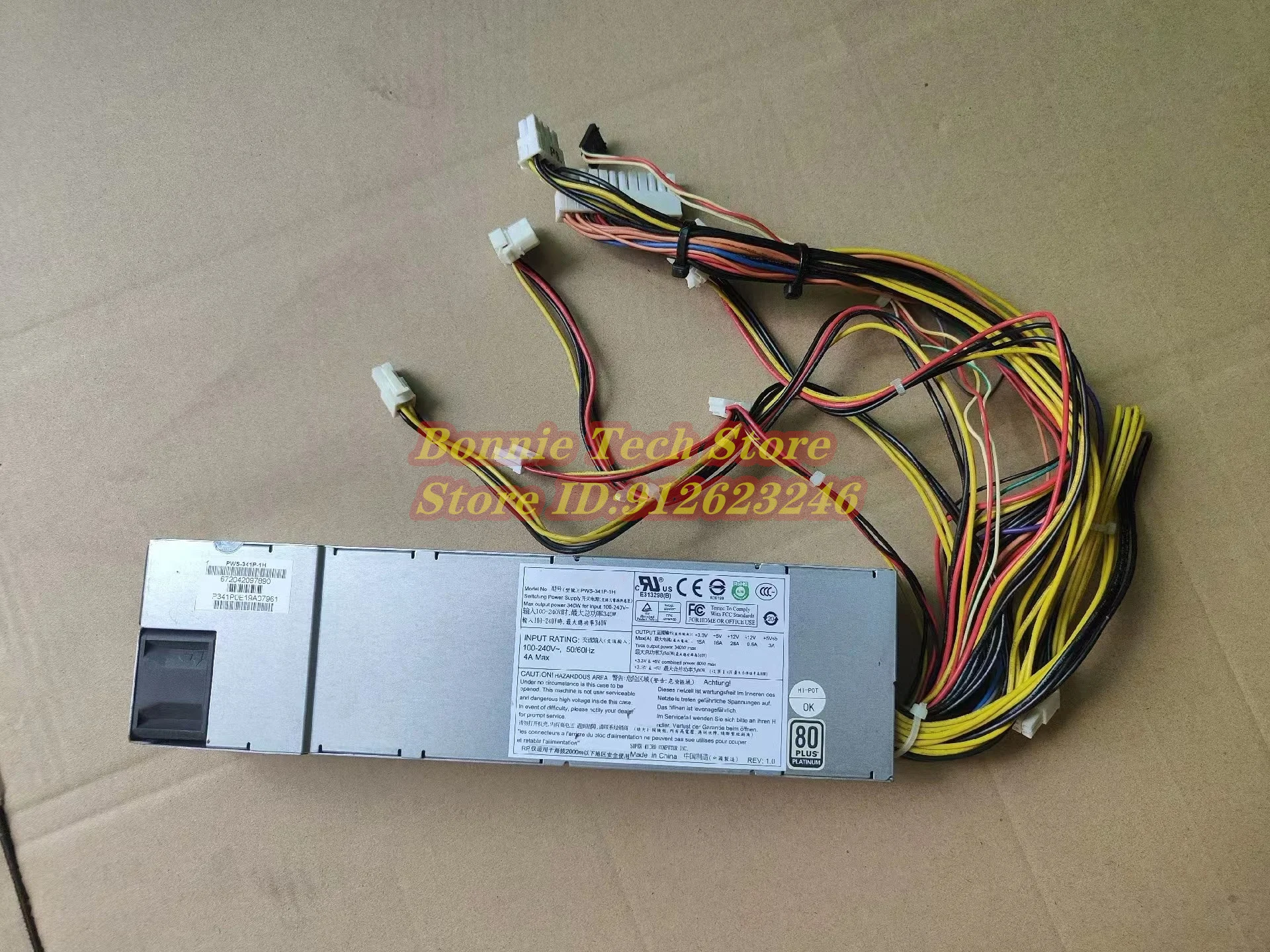 

PWS-341P-1H 340W Server Power Supply