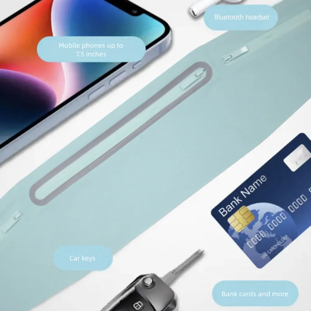 Adjustable Sports Waist Pack,Outdoor Waterproof Running Pouch for Women Men,Portable Phone Storage Pouch for Jogging Hiking