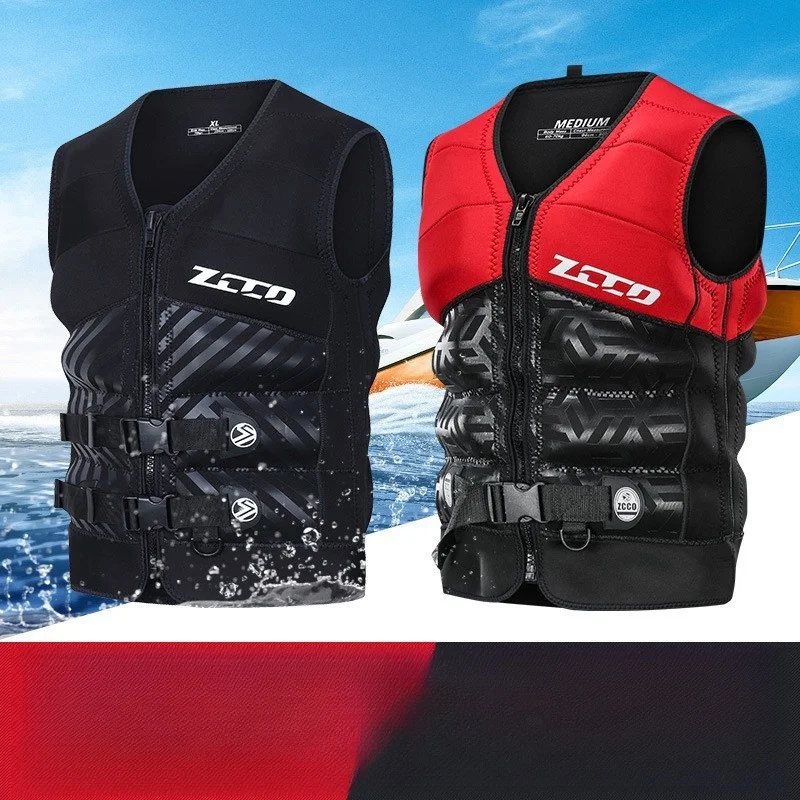 Life jacket For Adults Children Buoyancy Vest Motorboats Kayak Wakeboard Raft Fishing  Rafting Flood Control Surfing Waistcoat