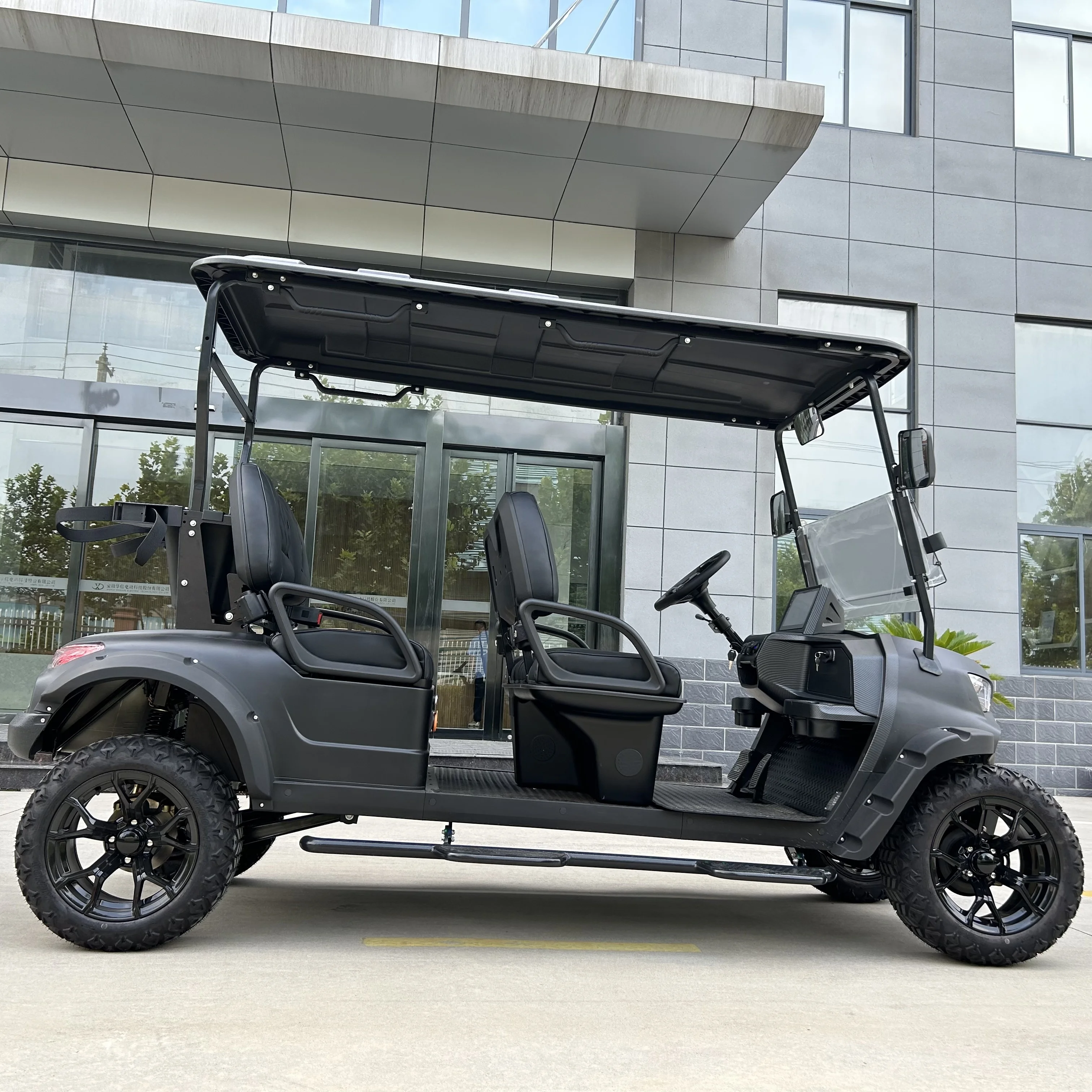 Electric Fast Steel Golf Carts 72v Ac SystemElectric Golf Car Car