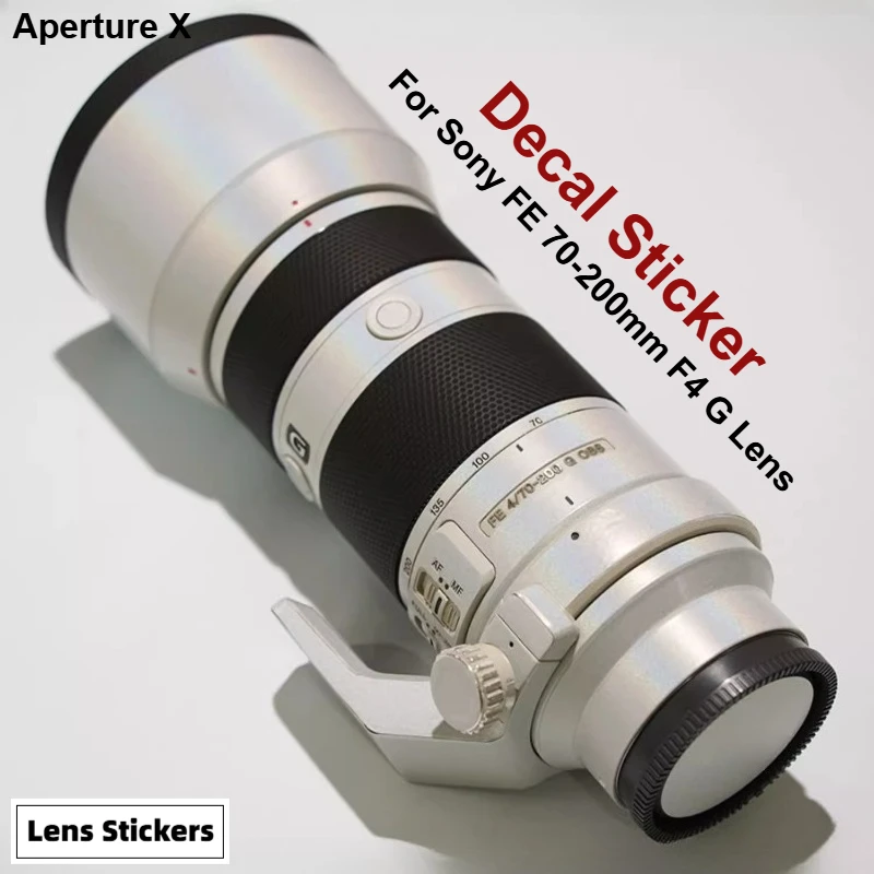 For Sony FE 70-200mm F4 G Lens Sticker Anti-Scratch Coat Wrap Protective Film Body Protector Decal Skin FE4\70200G