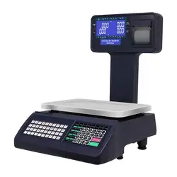 30kg TMA series Electronic Bill  Tickets Printing Scales Cash Register Scale For SupermarketHot sale products