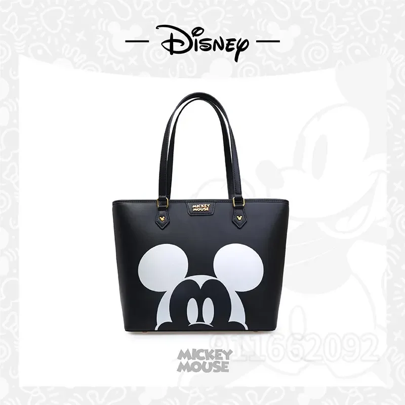 Disney Mickey Original New Women\'s Handbag Luxury Brand Women\'s Tote Bag Large Capacity High Quality Cartoon Fashion Women\'s Bag