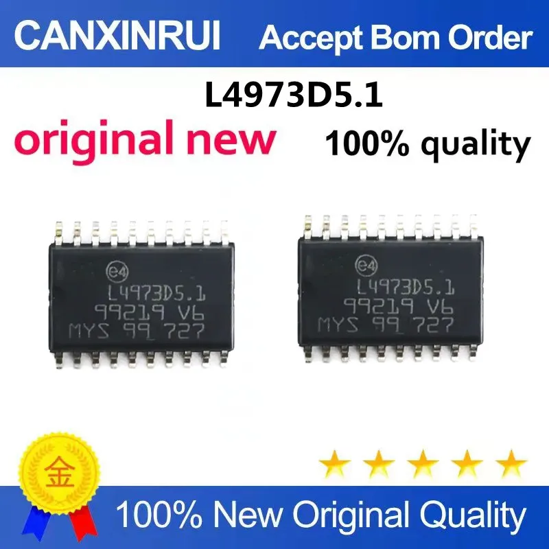 

L4973D L4973D5.1 SOP20 switch regulator chip, original imported chip, hot selling