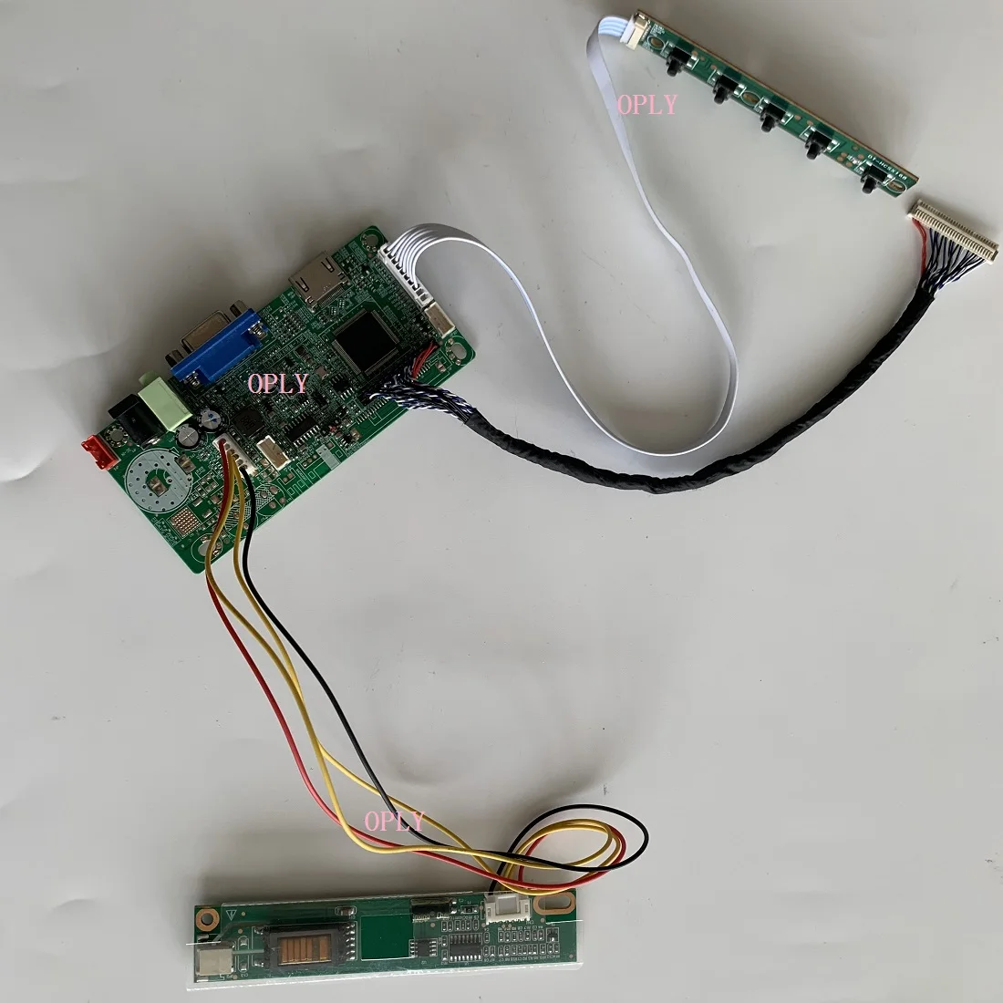 HDMI-Compatible VGA 58C Controller board Kit for B141PW01 B141PW01 V0 LTN170X2 LTN170X2-L01 1440x900 LED LCD Screen Panel DIY
