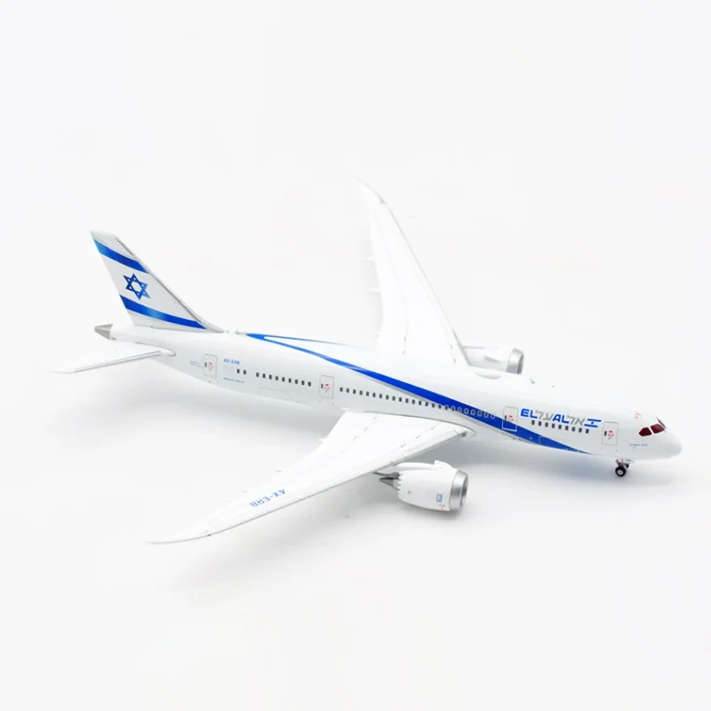 1:400 مقياس B787-8 4X-ERB EL AL طيران طبق الاصل نموذج سبيكة لعبة طائرة الطائرات للتجميع