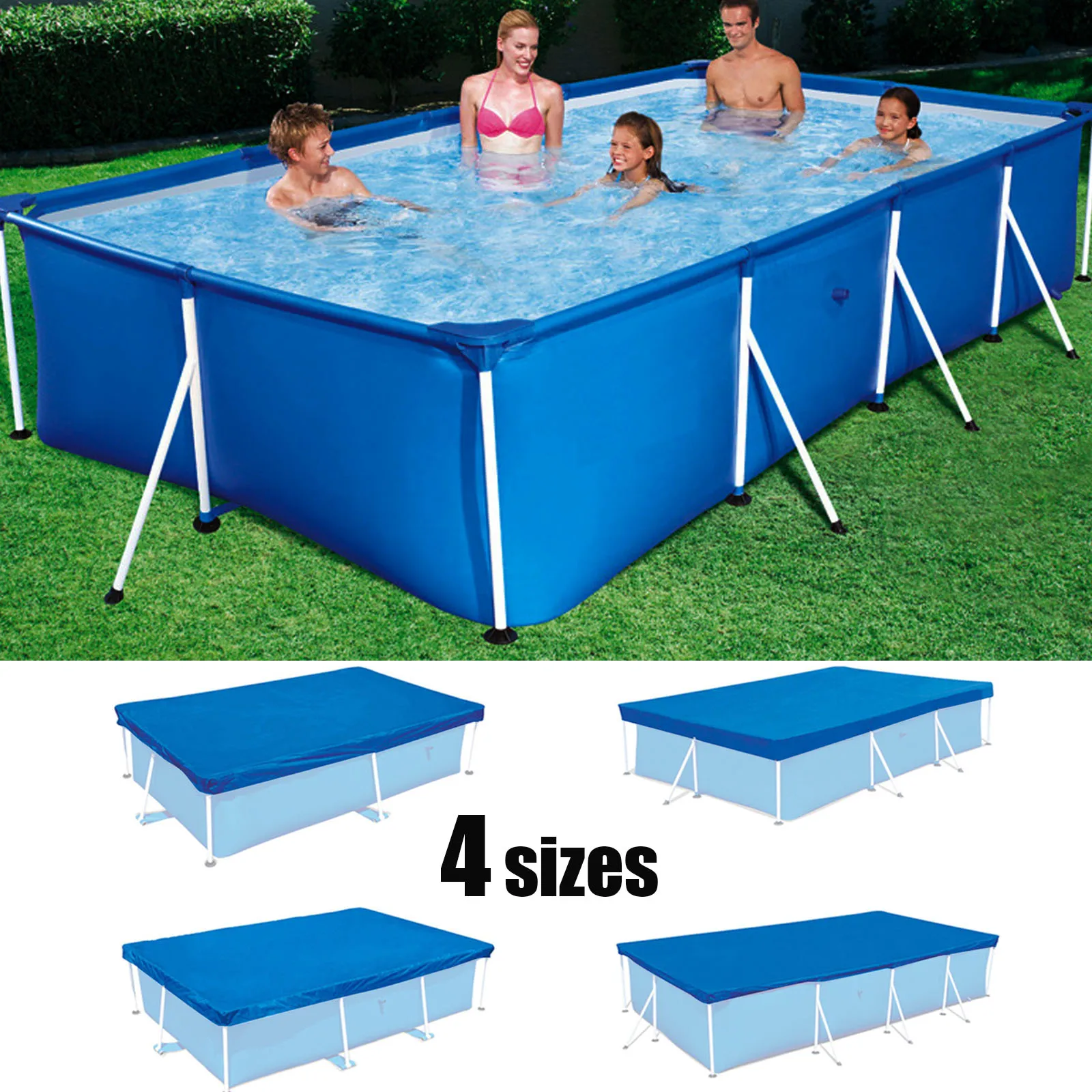 Large Swimming Pool Cover For The Whole Family Ground Cloth Cover Floor Cloth Mat Cover For Outdoor Villa Garden Pool piscina