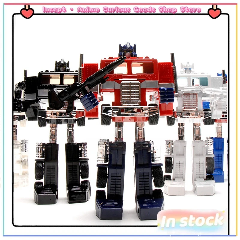 

In Stock Transformed Toys King Kong OP Commander Model with Car Metal Front G1 Replica OP Red Car LeaderCollectible Gifts