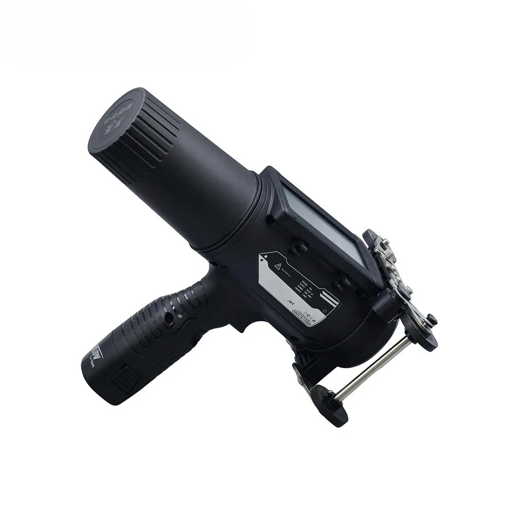 Portable Handheld Large Character Inkjet Printer Manual Grade Text Graph Expiry Dates for Flex Egg Metal Pipe Pole Stone Surface