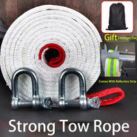 Car Tow Strap Off Road Accessories Rescue Traction Rope Emergency Trailer Strap Vehicle Safety Supplies Car Tool ﻿Tow Hook