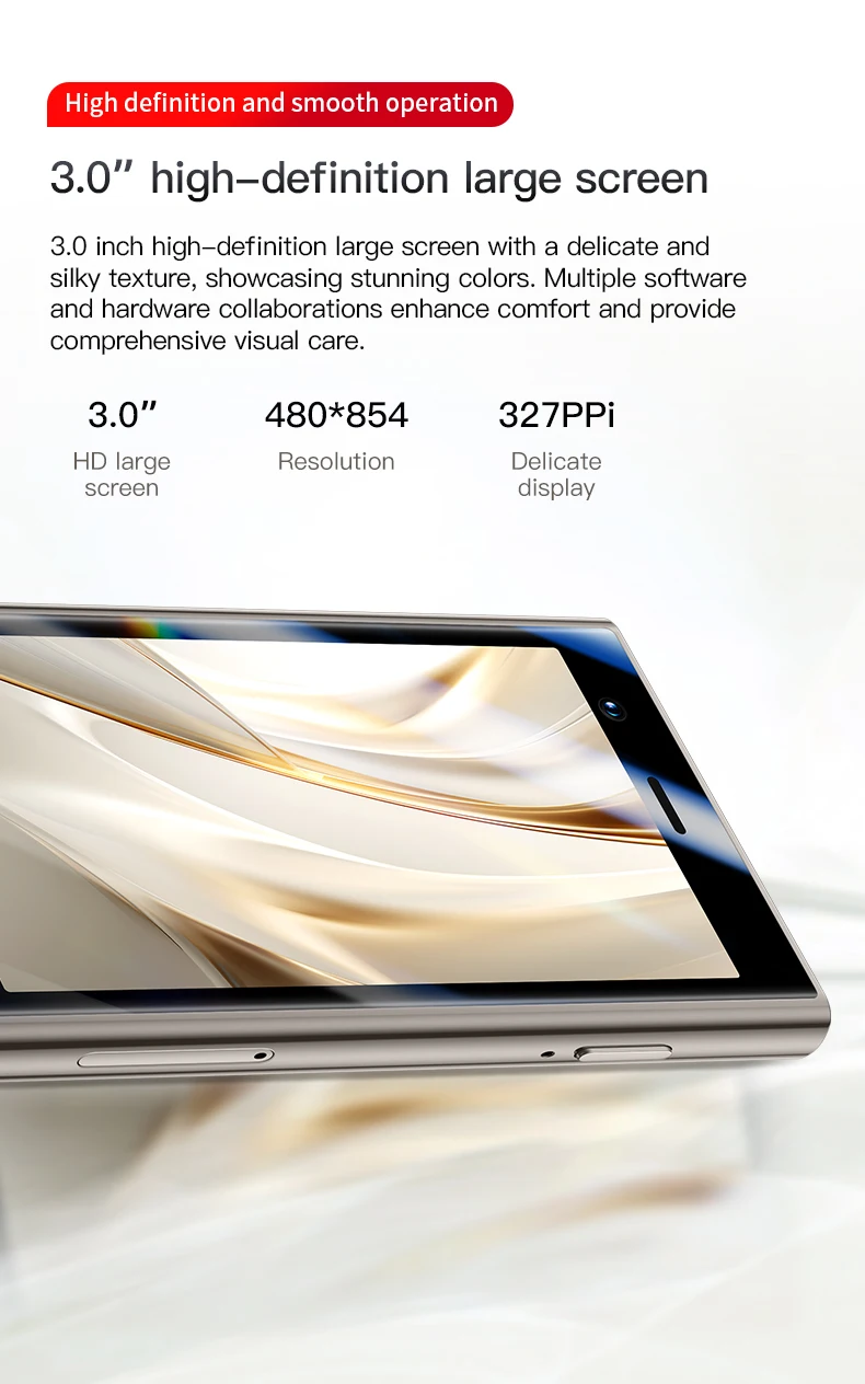 SOYES S24 Pro Max 4G Mini Smartphone 3.0inches MTK Quad Core 2GB RAM 16GB ROM Dual SIM Card 5MP 2500mAh Android CellPhone