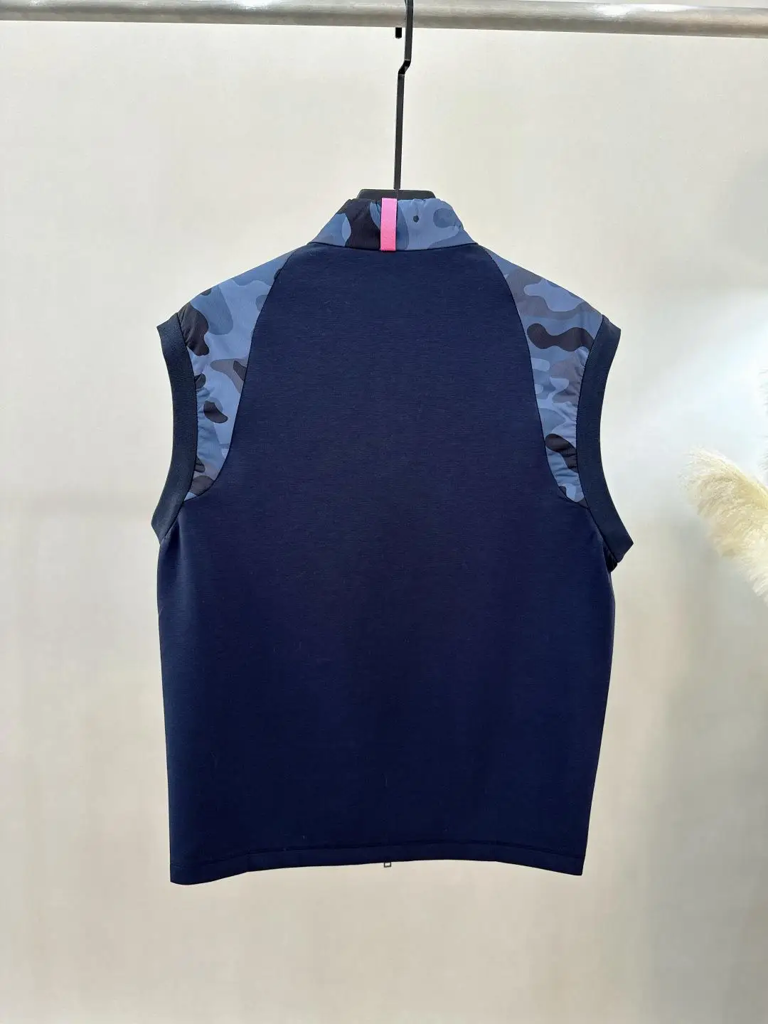 Men's Golf Camouflage Sleeveless Vest Fall Winter Light Windproof Outdoor Sports Golf Waistcoat