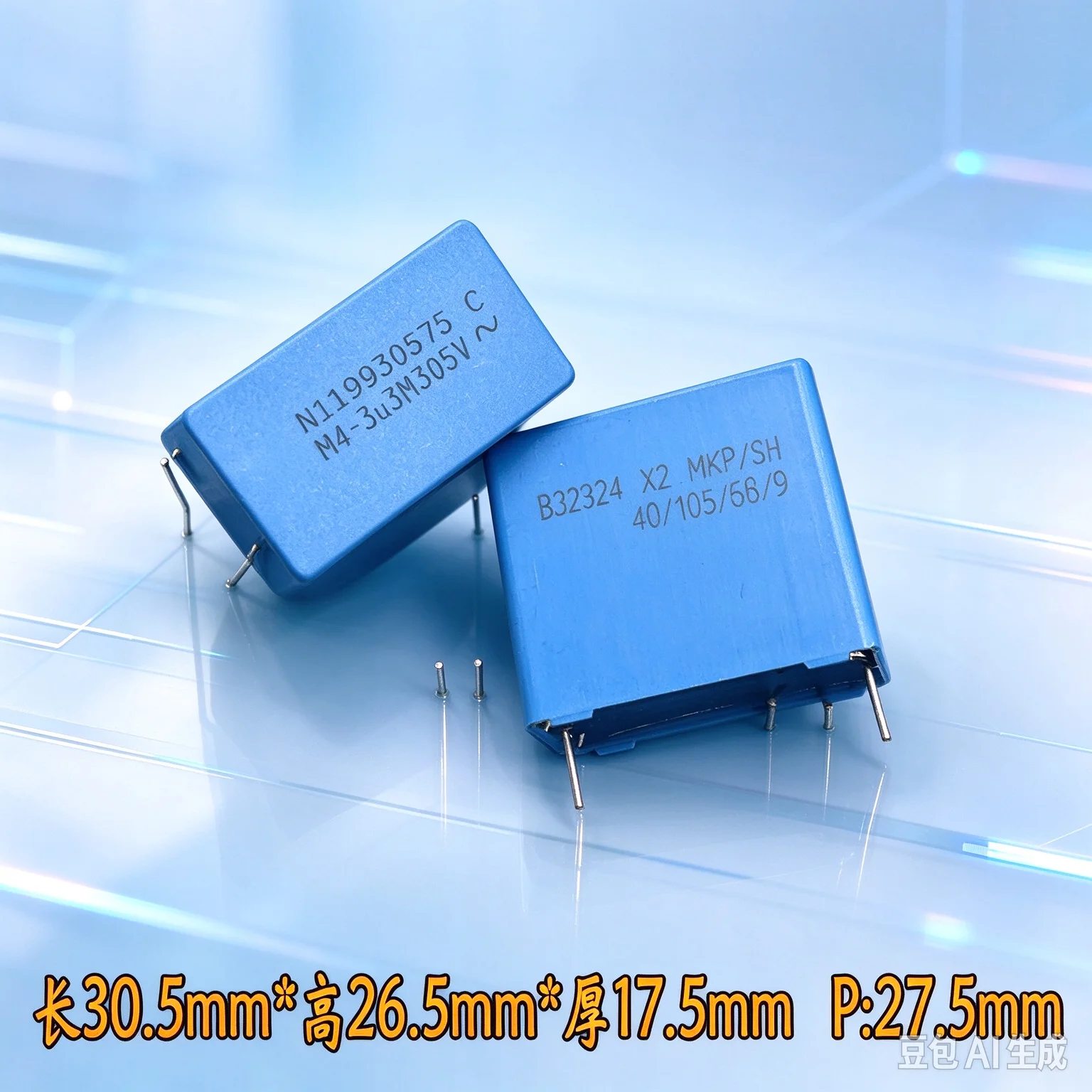 For EPCOS MKP 335 3.3uf 3u3 305v X2 Safety Capacitor B32924C3335M  50pcs