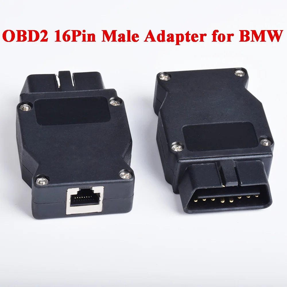 OBD2 16Pin Stekker Adapter voor BMW ENET Ethernet ICOM Code Scanner OBD2 Connector voor BMW F Serie 1-7 serie X3 Auto Voertuigen