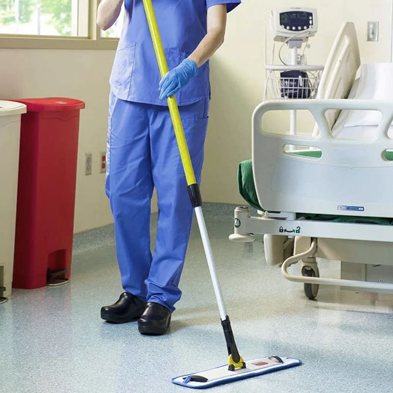 وسادة ممسحة مبللة للغرفة من الألياف الدقيقة Q410 HYGEN لـ TRUST GREEN NAELC (FGQ41000BL00)