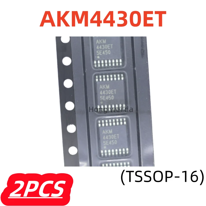 

2 шт./лот, 100% новый 4430ET AK4430 AKM4430 AK4430ET AKM4430ET TSSOP16
