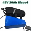 48V 20AH Lifepo4 三角バッテリー BMS 交換用 2500 ワット鉛酸電動自転車三輪車スクーター自転車 + 充電器バッグ 1