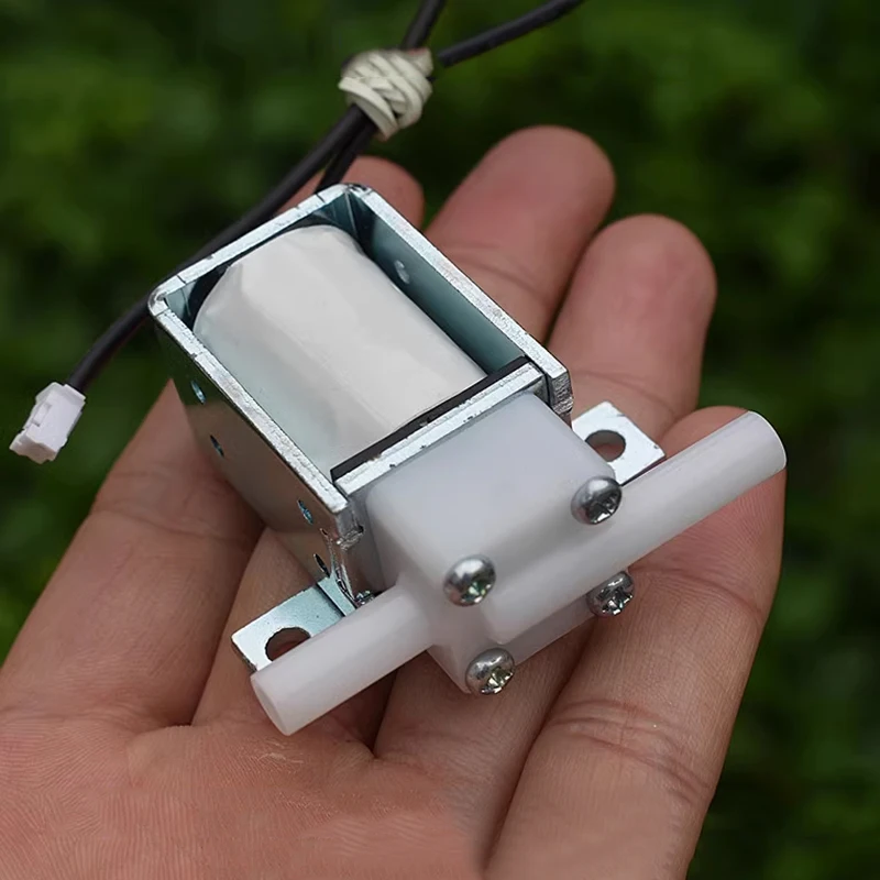 DC 6V-12V 2-Position 2-Way Normally Closed Mini Electric Solenoid Valve Water Flow On/Off Control Valve DIY Tea Table Watering