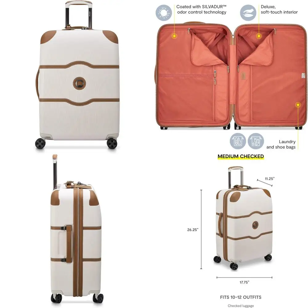 

Paris Chatelet Air 2.0 Hardshell Spinner багажник, ангора, средний 24-дюймовый