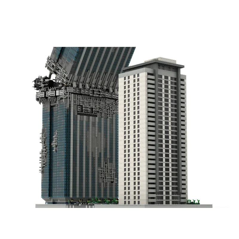 Bloc de construction MOC créatif City Street View, gratte-ciel, modèle reconditionné, Architecture, bricolage, briques pour enfants, jouet cadeau, 13196 pièces