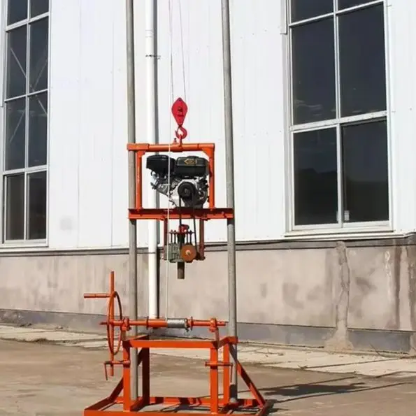 

Customized 80m Petrol Water Well Drilling Rig Portable Mini Manual Drilling Machine Hot Sale