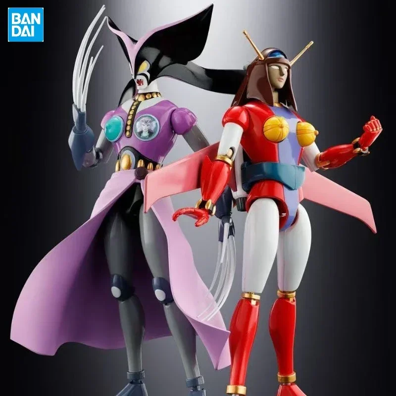 

Bandai Action Figures SOUL OF CHOGOKIN Great Mazinger GX-114 JANUS & GX-12R VENUS Anime Action Figures Model Toys Gifts In Stock