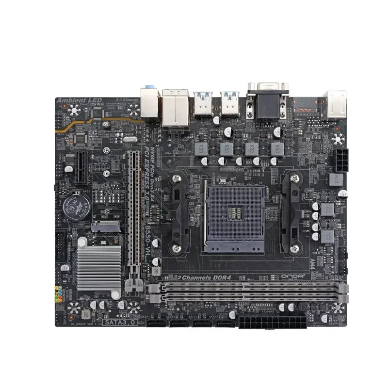 Onda main board B550-VH-B computer main board supports AMD AM4 processor (Ryzen 3000 series 4000 series 5000 series