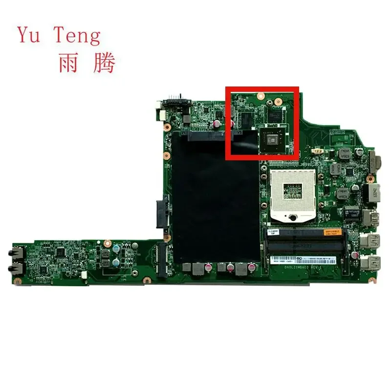 

DA0LZ1MB6E0 материнская плата с дискретной графикой для Lenovo Ideapad Z380, материнская плата для ноутбука, 100% тест, доставка в порядке