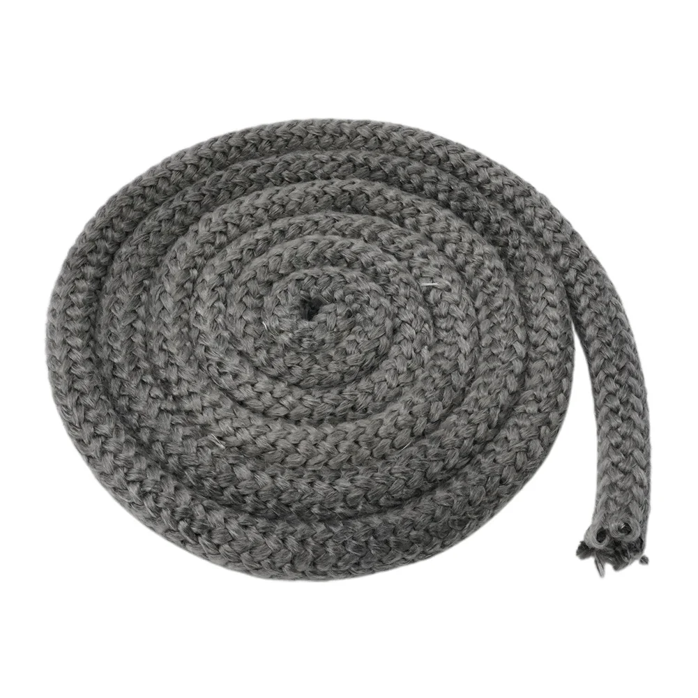 Fiberglass Rope Seal 2m Length Log Burner Door Parts Seal Rope Stove Rope Fiberglass Fireplace Gasket Cord High Quality