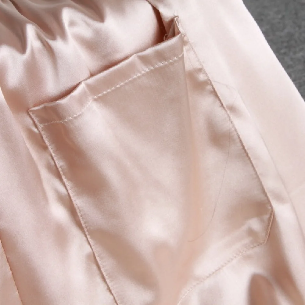 Summer Mens Home Pants Ice Silk Pajama Shorts Loose Breathable Loungewear Comfy Sleepwear Casual Soft Lightweight