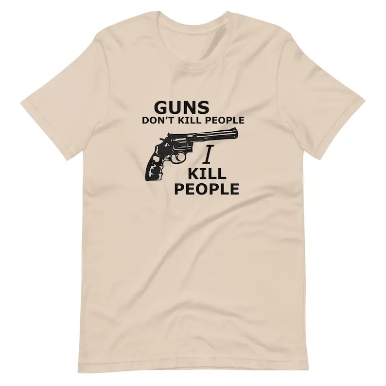 Guns Don't Kill People 90s Movie Golf Boss-Classic Funny Shooter Mcgavin Golf Championship Sand Man Adult Printed T-shirt Tops