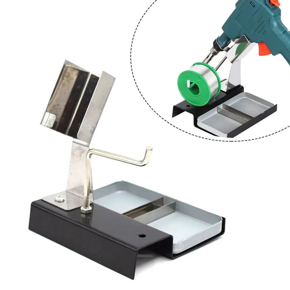 1pc Electric Soldering Iron Stand Holder Metal Support Station Solder Frame Bracket Welding Accessories