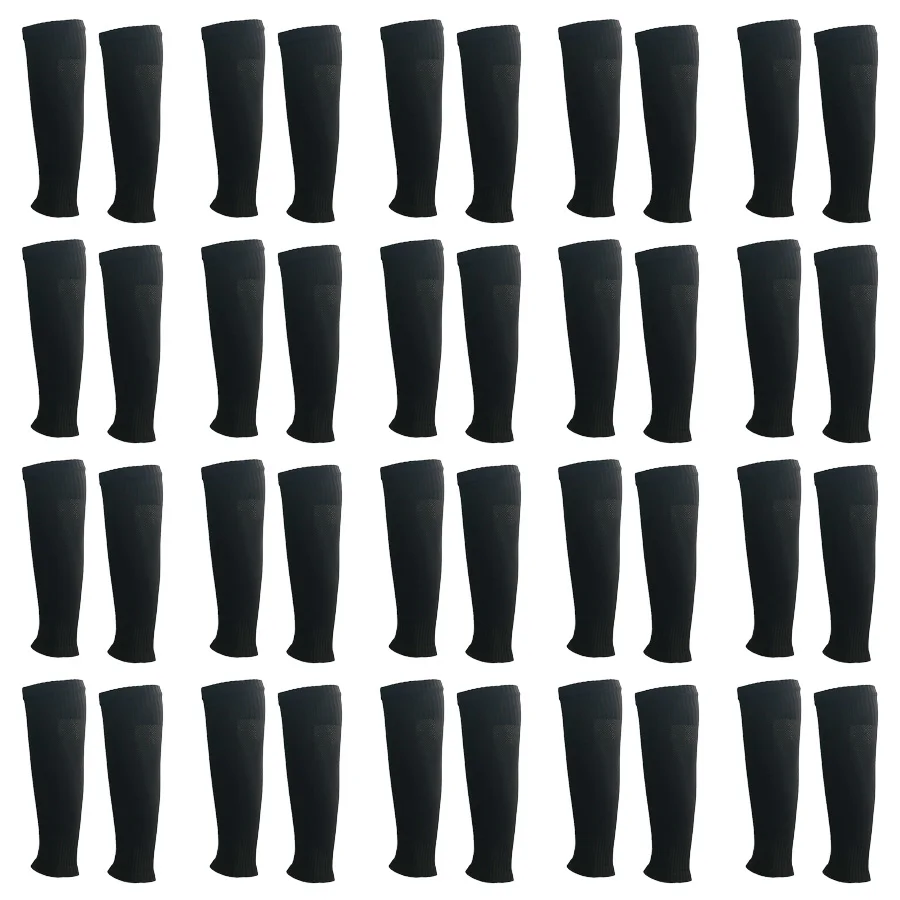 20-弾性サッカーすねガード大人子供男性プラスサイズレッグカバーふくらはぎスリーブスポーツサッカーパッド蹴るボール保護ギア