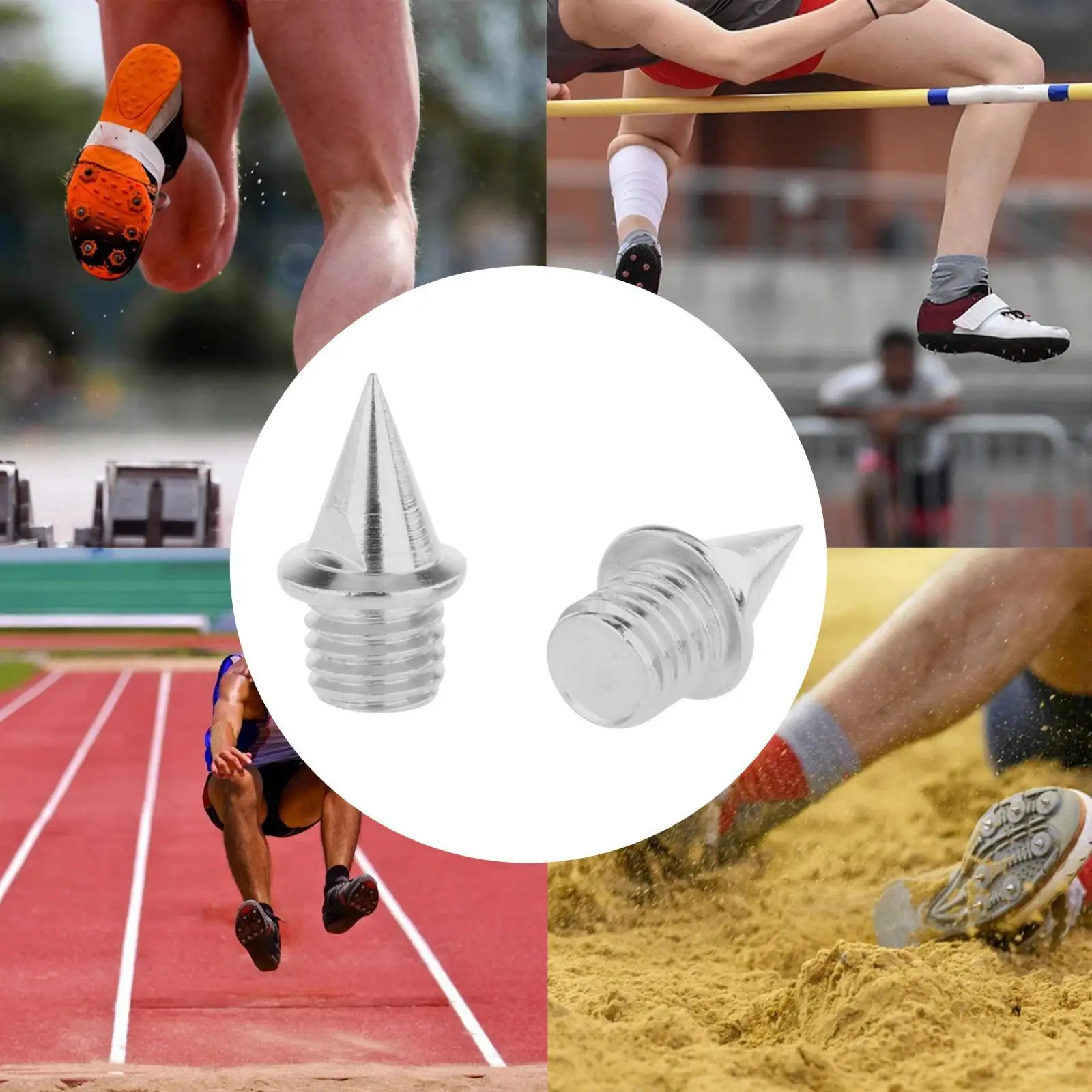 

Rust Resistant Stainless Steel Track Spikes Replacement for Field Shoes Running Sprint Sports Outdoor