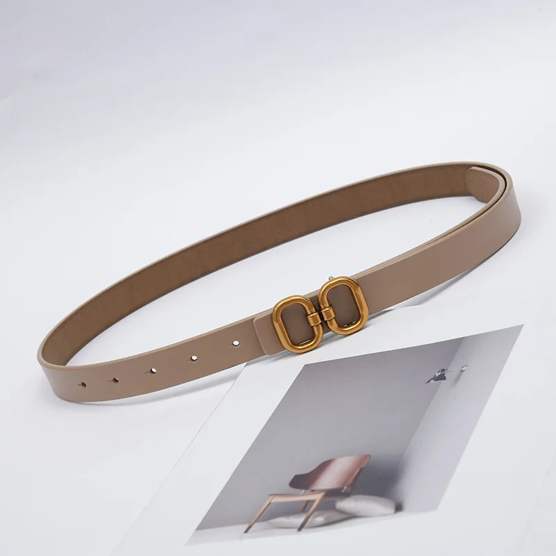 

Women's Luxury Belt High Quality Cowhide Genuine Leather Ins Wristband Jeans Strap Lady Designer Gg Belts for Dress Decoration