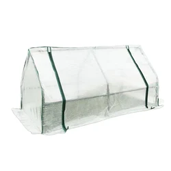 Flower Room Cover Warm Room Insulation Cover Greenhouse Small Grow Tunnel Outdoor Garden Greenhouse Reinforced Cover With Mesh