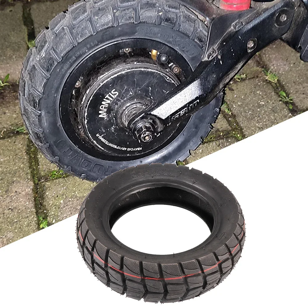 10 Inch Tubeless Electric Scooter Tire 255x80 Tire E-Bike Explosion-Proof Rubber Tires Off Road Vacuum Tire Parts