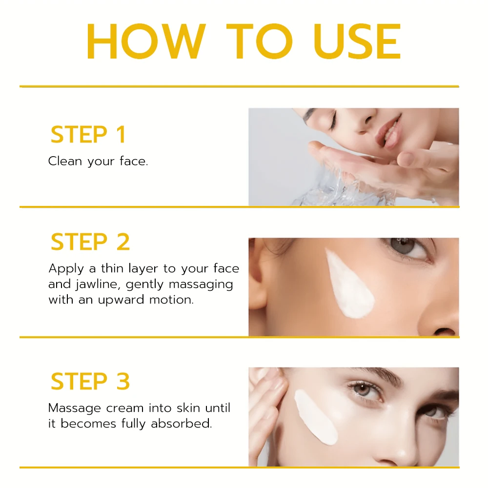 SUYARUN Bee Venom Collagen Anti-Aging-Gesichtscreme |   Straffende, straffende Feuchtigkeitscreme |   Faltenreduzierung |   24-Stunden-Trinkkraft.