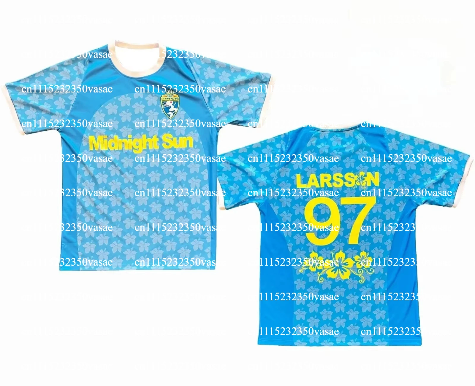 Women's 2026 Zara Larsson Midnight Sun Soccer Jersey 3D T-Shirt Breathable Casual Streetwear Short Sleeve Fans Family Kids Tees