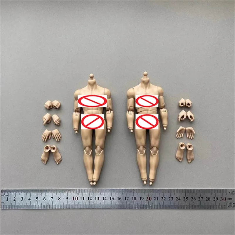 

1/12 Scale Male Soldier 15cm High Body Model Toy Fit 6'' Action Figure Accessories In Stock Collection
