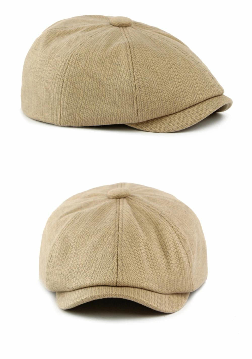 HT5032 Baskenmütze Kappe Neue Frühling Herbst Winter Männer Frauen Kappe Künstler Maler Wolle Baskenmütze Hut Männlich Weiblich Einstellbare Achteckige Baskenmütze Kappe – Detail 7