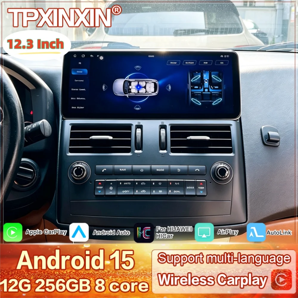 Smart Touch Screen Android 15 For Infiniti FX35 FX45 2007 2008 Multimedia GPS Navigation Radio Stereo Receiver player Head Unit