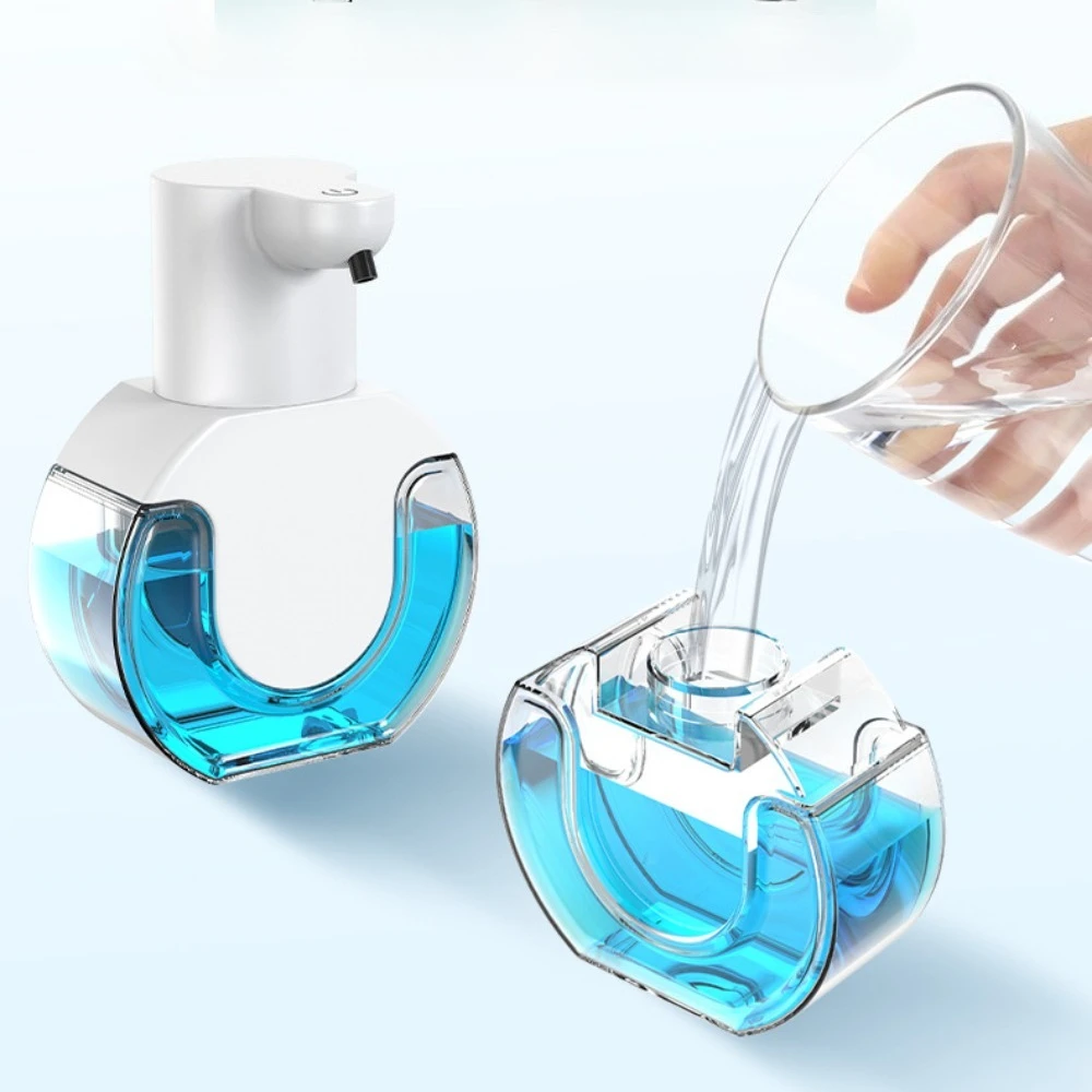420ML Countertop or Wall-Mounted 4-Levels Adjustable Foam/Gels Electric Automatic Smart Sensor Soap Dispenser for Hotel School