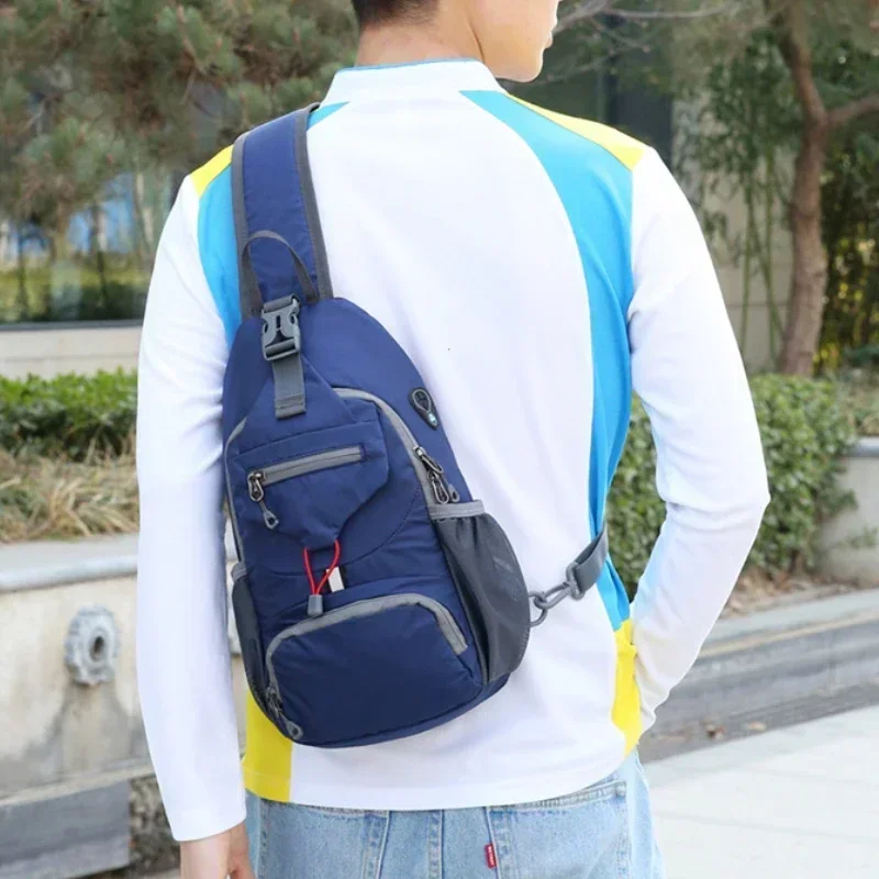 New Anti-Theft Waterproof Shoulder Backpack Sling Chest Crossbody Bag Cover Pack Rucksack Bicycle Sport Carry on Weekender Bag