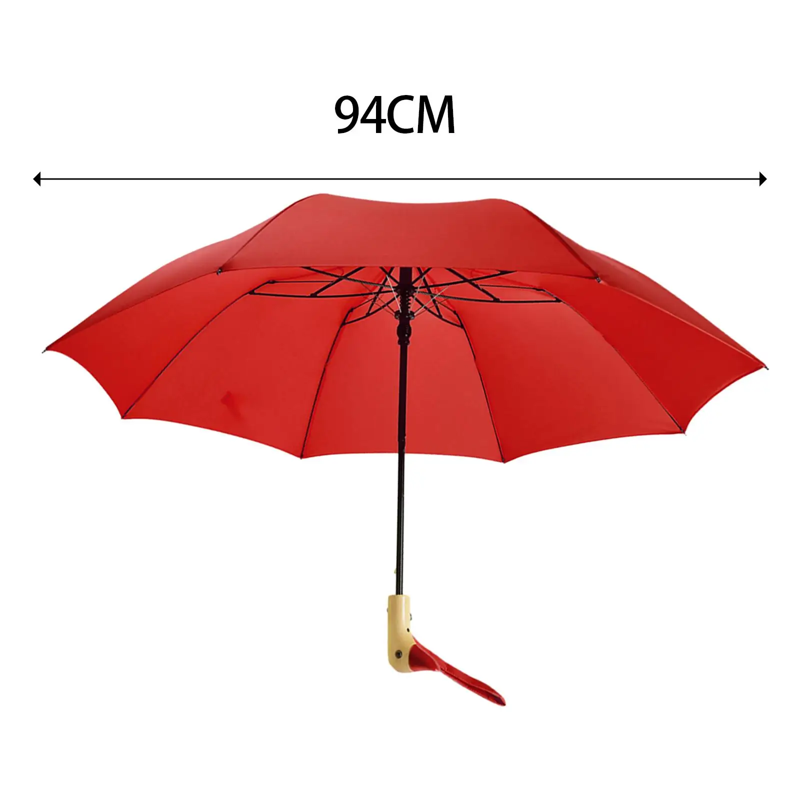 Folding Umbrella Sun Rain Umbrella Rainproof Lightweight Duck Handle Design Portable Travel Umbrella for Men Travel Outdoor