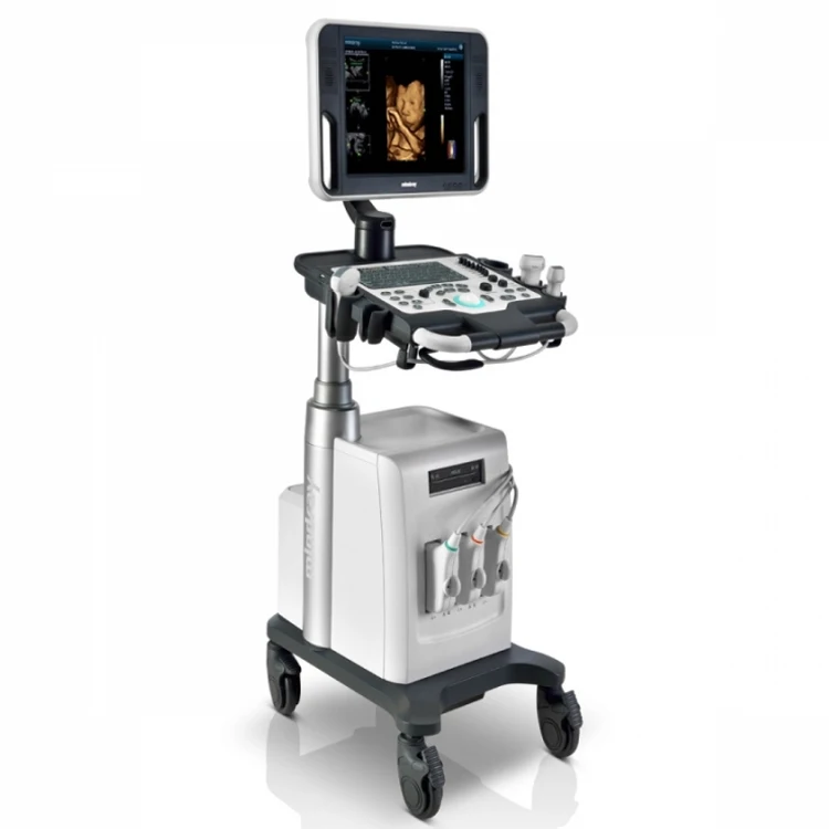 Original Mindray DC 28 Diagnostic Ultrasound system 4D Color Doppler USG Machine Ultrasound with Trolley