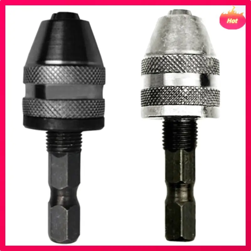 عرافة تشاك مفك البراغي بدون مفتاح شنيور يعمل بالبطارية محول المحرك الكهربائي المشبك تشاك تركيبات عرافة 0.5-3.6 مللي متر