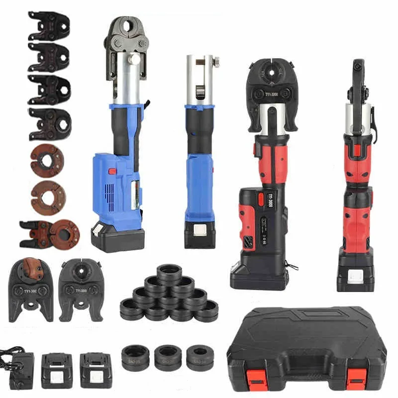 

60KN Electric Pipe Crimping Clamp SZ-1532/1550 Water Pipe Crimping Tool Ring Compression Charging Portable Clamp