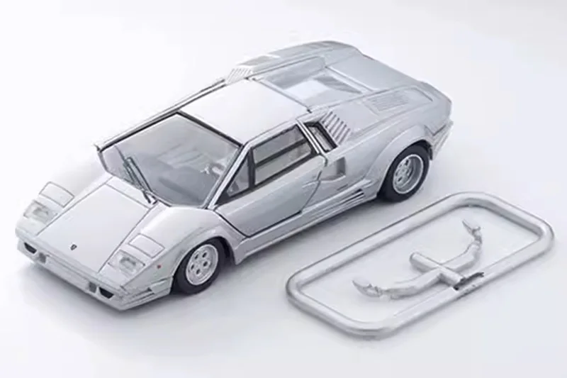 

**Pre-Order** TLV 1:64 Countach 25th Silver Diecast Model Car